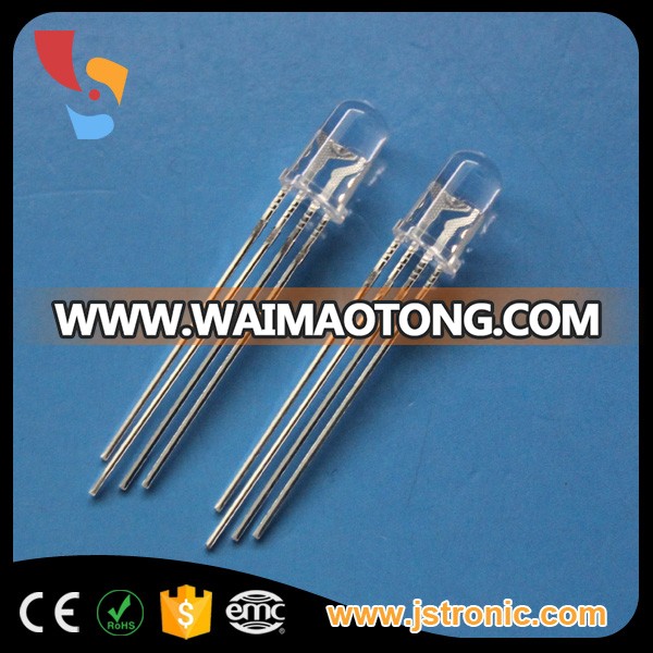 Super Bright common anode/cathode round 5mm 4-pin rgb led diode